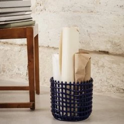 Ferm Living Decor Ceramic Woven Basket