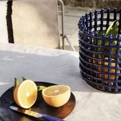Ferm Living Decor Ceramic Woven Basket
