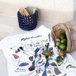 Ferm Living Decor Ceramic Woven Basket