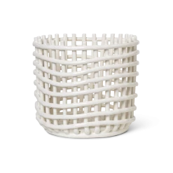 Ferm Living Decor Ceramic Woven Basket
