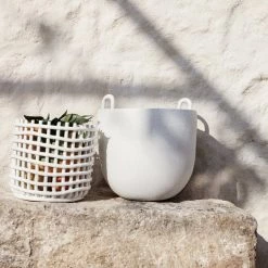 Ferm Living Decor Ceramic Woven Basket