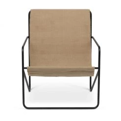 Ferm Living Black Solid Desert Lounge Chair 11 Ferm Living Black Solid Desert Lounge Chair