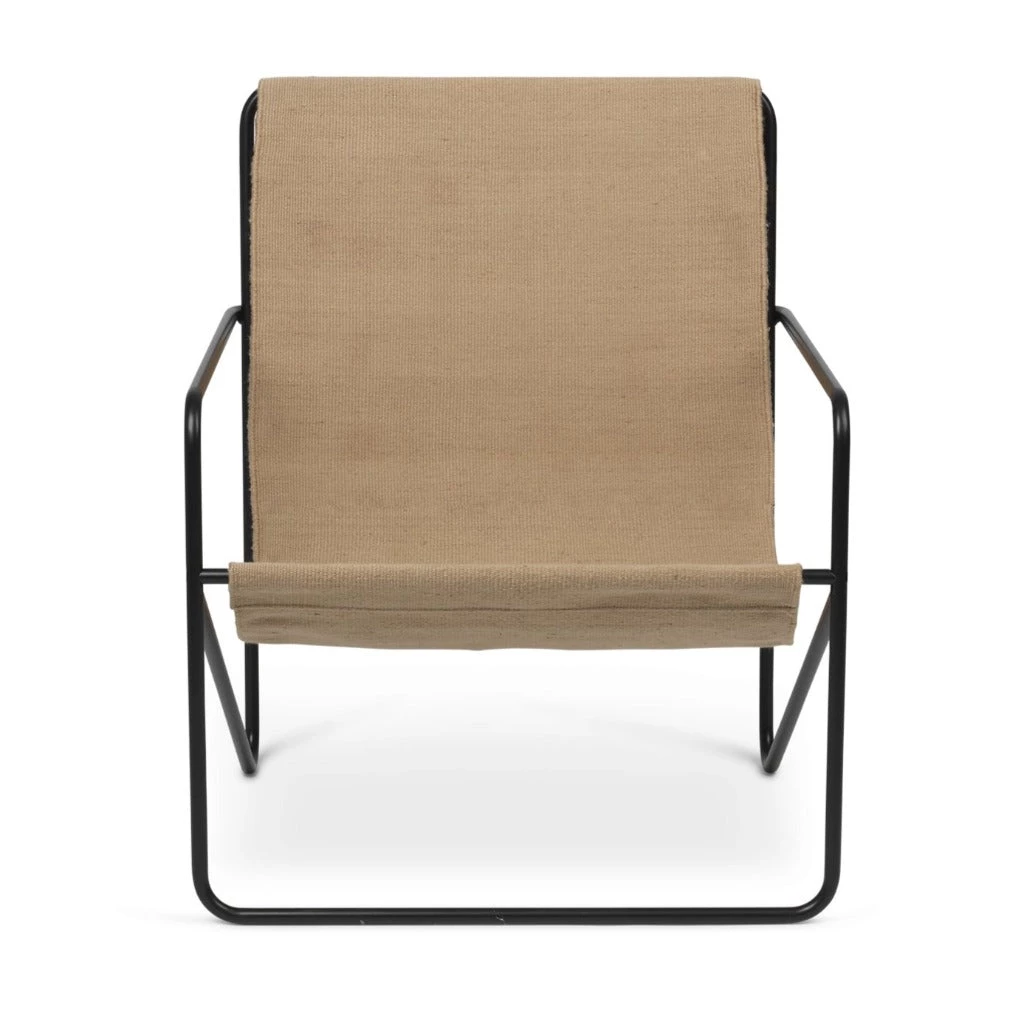 Ferm Living Black Solid Desert Lounge Chair 3 Ferm Living Black Solid Desert Lounge Chair