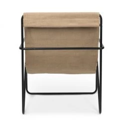 Ferm Living Black Solid Desert Lounge Chair 13 Ferm Living Black Solid Desert Lounge Chair