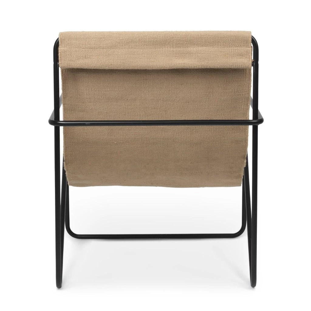 Ferm Living Black Solid Desert Lounge Chair 5 Ferm Living Black Solid Desert Lounge Chair