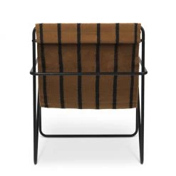 Ferm Living Black Stripe Desert Lounge Chair Furniture