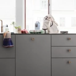 Ferm Living HARDWARE Stone Hook / Knob, Brown