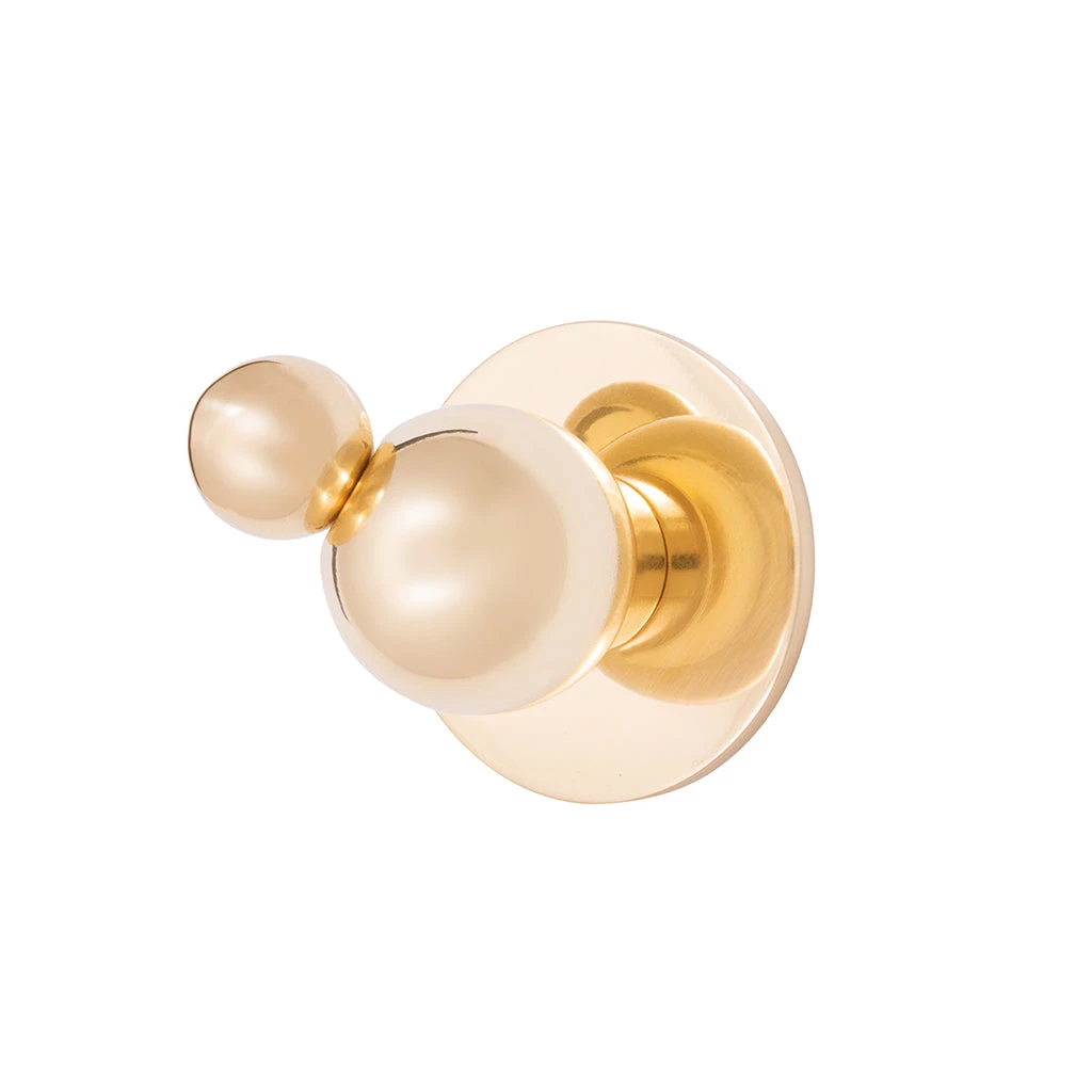 Maison Vervloet HARDWARE Bubbles Thumb Turn On Rose 1 Maison Vervloet HARDWARE Bubbles Thumb Turn On Rose