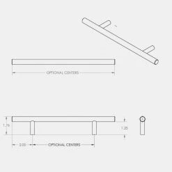CBH Charlie Round Appliance Pull