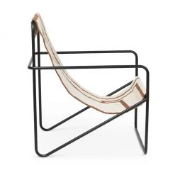 Ferm Living Black Shapes Desert Lounge Chair