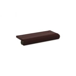 Chapman & Bose EP01 Leather Edge Pull: Blackened Brass Core