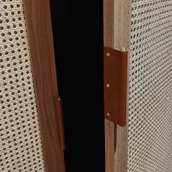 Chapman & Bose HARDWARE EP01 Leather Edge Pull: Satin Brass Core 71 Chapman & Bose HARDWARE EP01 Leather Edge Pull: Satin Brass Core