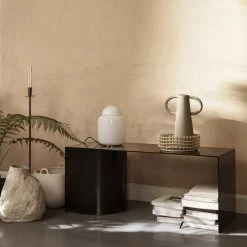 Ferm Living Hoy Casted Candle Holder - Tall Decor