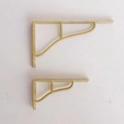Oji Masanori Futagami Brass Shelf Bracket