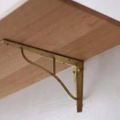 Oji Masanori Futagami Brass Shelf Bracket
