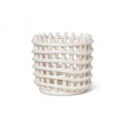 Ferm Living Decor Ceramic Woven Basket