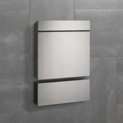 Serafini Mailboxes Flat Newspaper Compartment