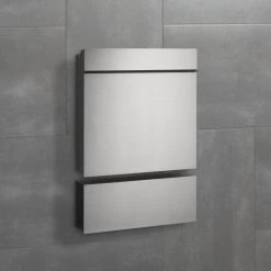 Serafini Mailboxes Flat Wide Newspaper Compartment