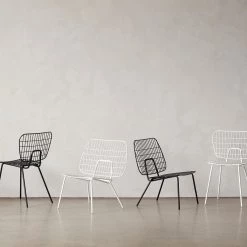 Menu Decor Studio WM String Lounge Chair, 2-Pack