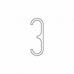 Lixht Aluminum Numbers House Numbers