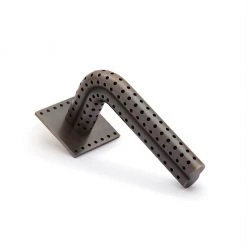 Maison Vervloet Stardust Perforated Lever Handle On Rose