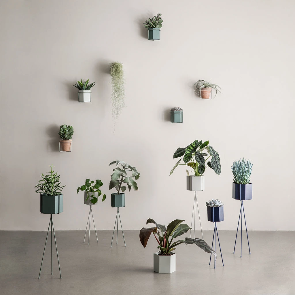 Ferm Living Hexagon Plant Stand Decor 1 Ferm Living Hexagon Plant Stand Decor