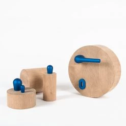 Maison Vervloet HARDWARE Rene Thumb Turn, Blue Anodized