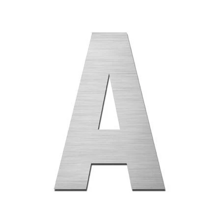 Serafini Stainless Steel Capital Letters 1 Serafini Stainless Steel Capital Letters