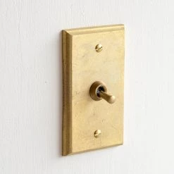 MATUREWARE Brass Switch Plate HARDWARE
