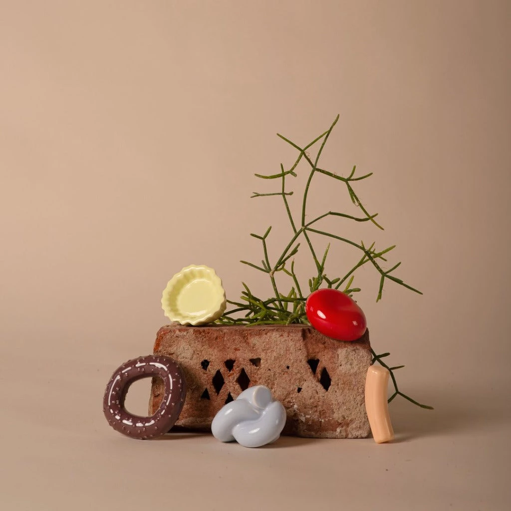 Schneid HARDWARE Fossil Wall Hooks Set 1 Schneid HARDWARE Fossil Wall Hooks Set