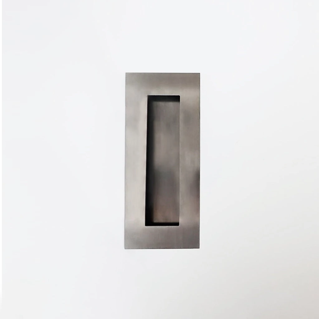AHI HARDWARE Small Rectangular Flush Pull 1 AHI HARDWARE Small Rectangular Flush Pull