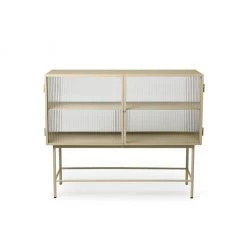 Ferm Living Haze Sideboard Reeded Glass
