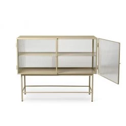 Ferm Living Haze Sideboard Reeded Glass