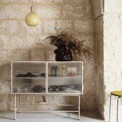 Ferm Living Haze Sideboard Reeded Glass