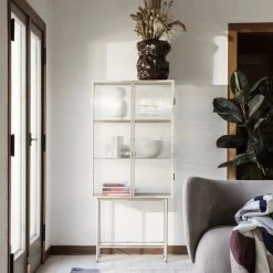Ferm Living Haze Vitrine Reeded Glass