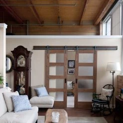 1925Workbench Bi-Part Barn Door Hardware FACE MOUNT