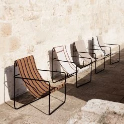 Ferm Living Black Shapes Desert Lounge Chair