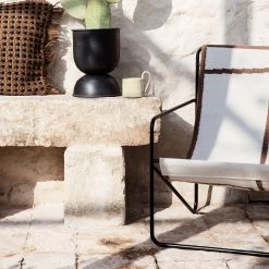 Ferm Living Black Shapes Desert Lounge Chair