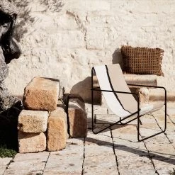 Ferm Living Black Soil Desert Lounge Chair