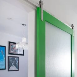 1925Workbench Stainless Steel Barn Door Hardware FACE MOUNT