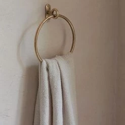Mi & Gei Libre Forme No. 13 Towel Ring WALL HARDWARE