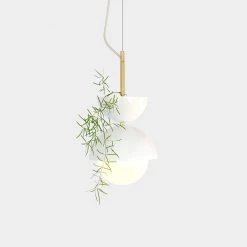 Object/Interface Hemisphere Pendant Planter WALL HARDWARE