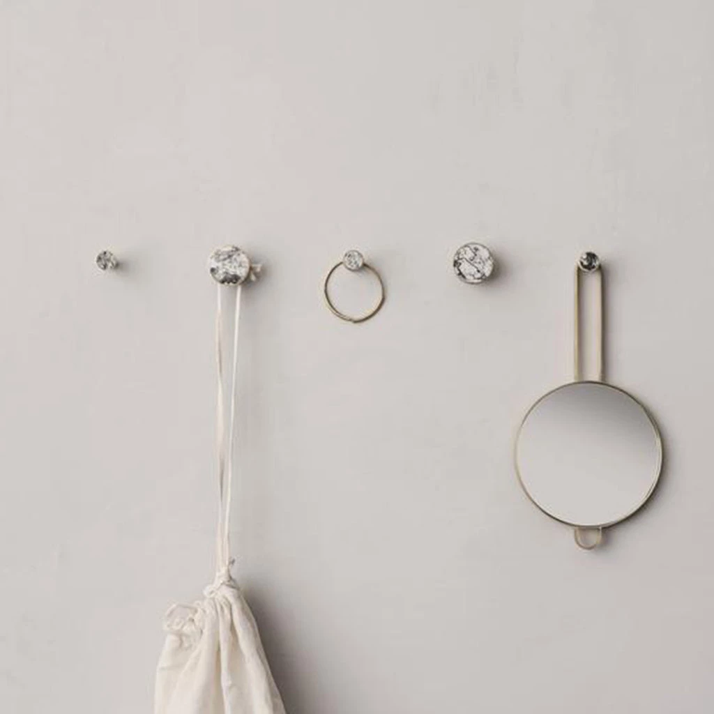 Ferm Living Stone Hook / Knob, Blue 6 Ferm Living Stone Hook / Knob, Blue