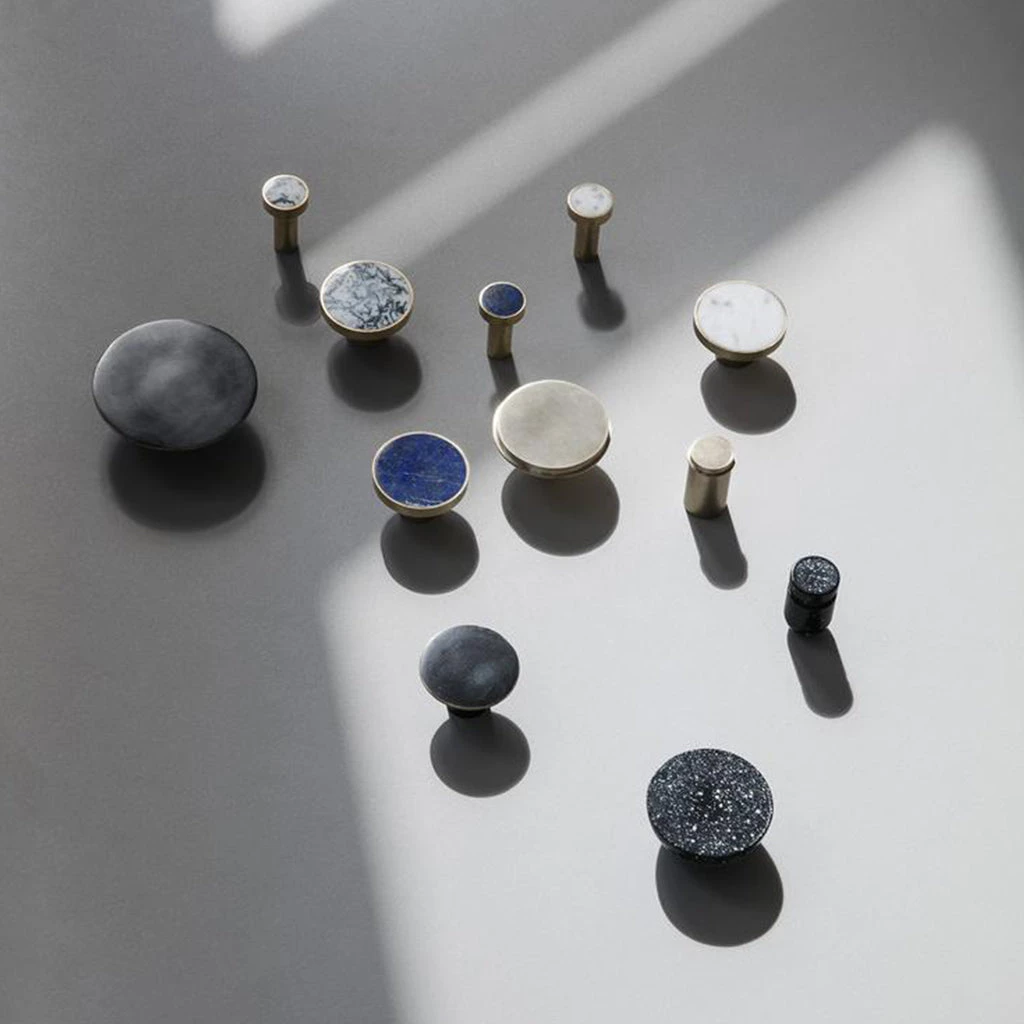 Ferm Living Stone Hook / Knob, Blue 7 Ferm Living Stone Hook / Knob, Blue