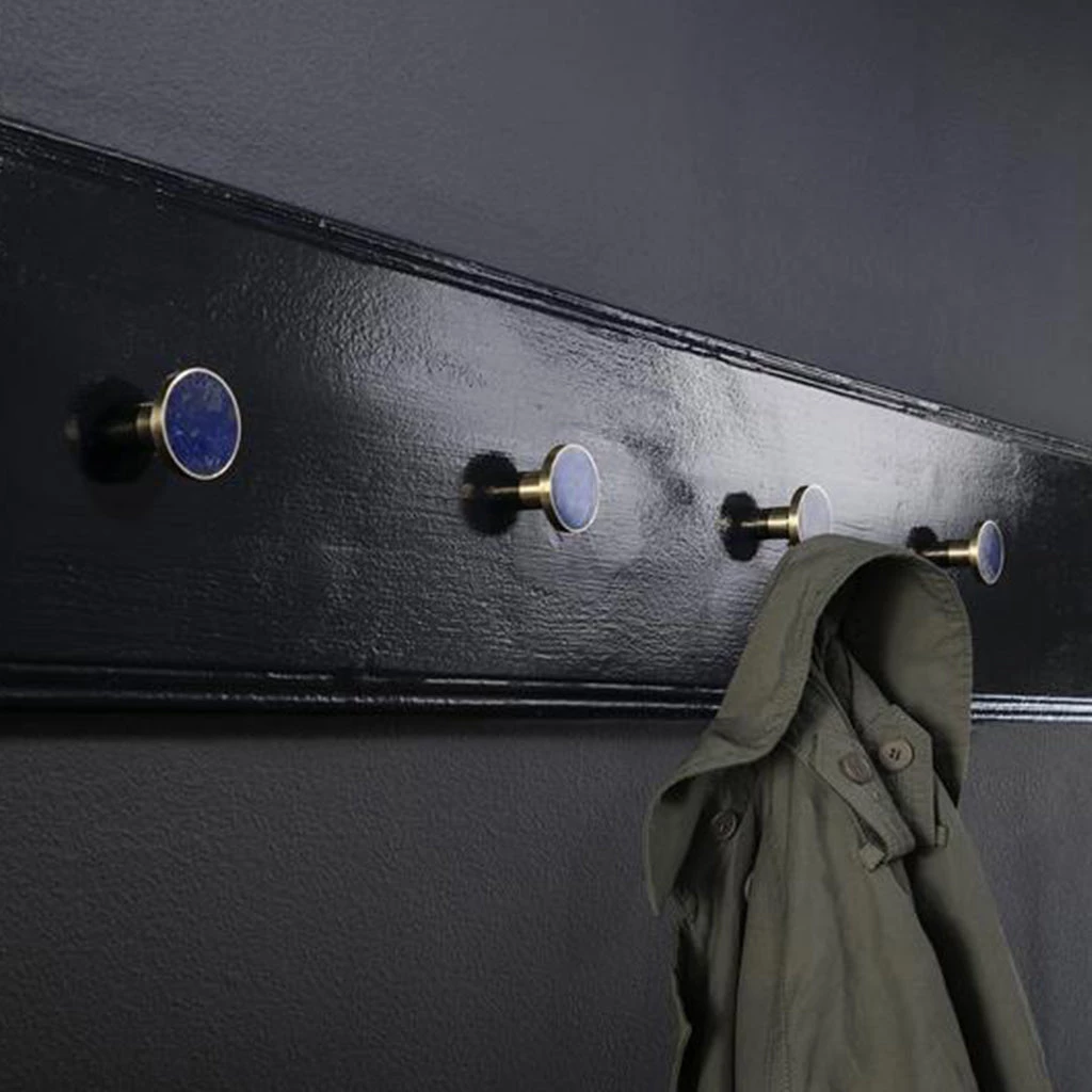 Ferm Living Stone Hook / Knob, Blue 11 Ferm Living Stone Hook / Knob, Blue