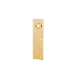 Maison Vervloet Stardust Perforated Lever Handle On Rose