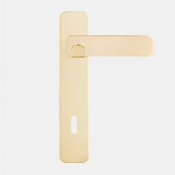 Maison Vervloet Tibou Door Lever On Plate HARDWARE