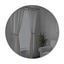 Umbra Hub Beveled Round Mirror Mirrors