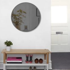 Umbra Hub Beveled Round Mirror Mirrors
